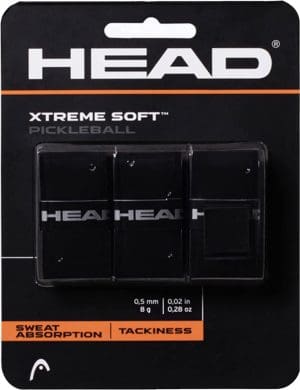 Head Xtreme Soft - Overgrip Black - Padel/Tennis/Badminton/Sqaush
