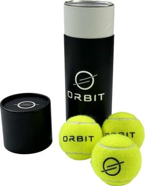 Orbit Padelballen - Wedstrijdballen - 1 koker met 3 ballen