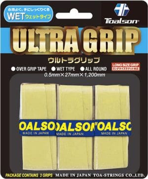 Toalson Ultra Grip Tennis Padel 3 St. Geel - Grip - Multi