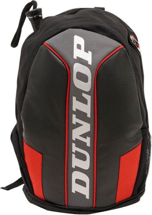 Dunlop Padel rugtas - padel backpack - Zwart-Rood