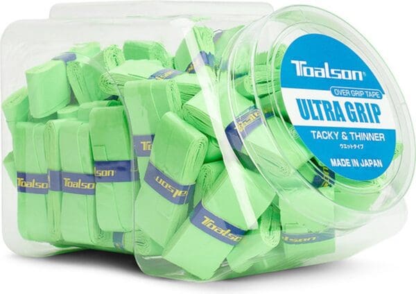 Toalson Ultra Grip Groen 72 stuks Tennis Padel
