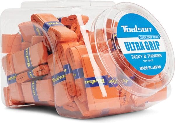 Toalson Ultra Grip Oranje 72 stuks Tennis Padel