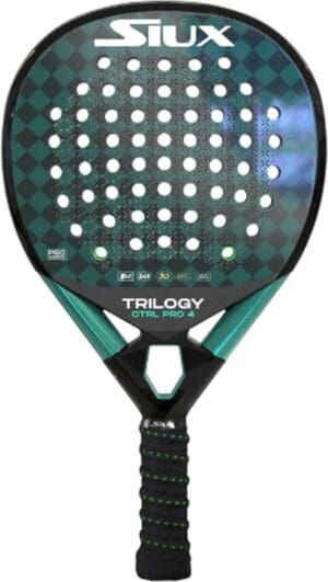 Siux Trilogy Control Pro 4 - 24K (Rond) - 2024 padel racket