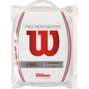 Wilson Pro Perforated 12 st. Overgrip Wit