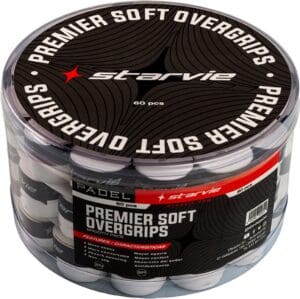 Starvie Overgrips Padel Tacky Touch Box 60 - wit