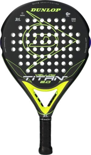 Dunlop Titan 2.0 Exclusive padel racket Zwart-Geel
