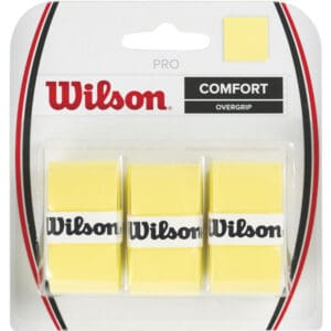Wilson Pro Comfort Overgrip 3 st. Geel