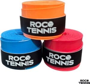 3 stuks | Roco Tennis Overgrips | Antislip | Dry | Zweetabsorberend | Tennis | Padel | Badminton | Squash | Overgrip | Tennisgrips | Soft | Zacht | Multicolor