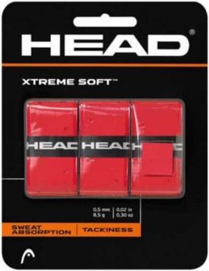 Head Xtreme Soft - Overgrip Red - Padel/Tennis/Badminton/Sqaush