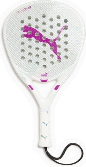 Puma Solarcourt Padel Padelracket Voor Dames Wit