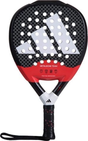 Adidas Metalbone Team Padelracket - Zwart / Rood | Maat: UNI