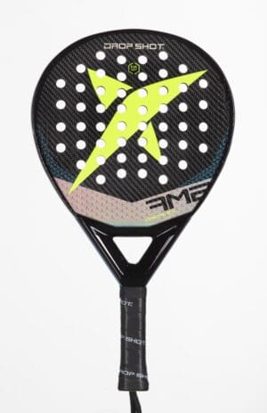 Drop Shot Cristal 2.0 - Padelracket - Zwart/Geel