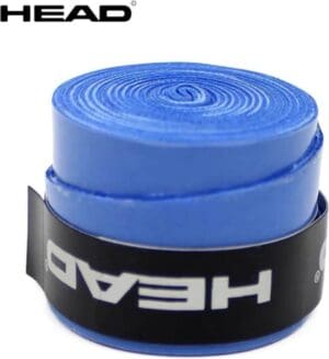 HEAD Tennisgrip | Antislip | Dry | Zweetabsorberend | Tennis | Padel | Overgrip | Tennisgrips | Soft | Zacht | Grip | Badminton | Squash | Donker Blauw