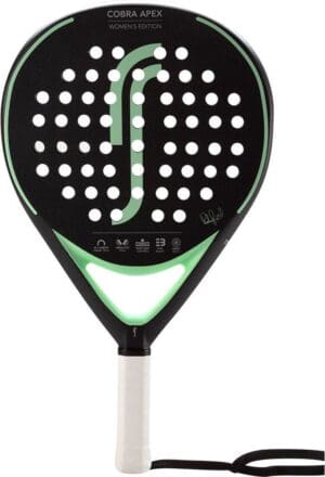 Padel racket - RS Padel - Dames - Cobra Apex - Zwart Lime