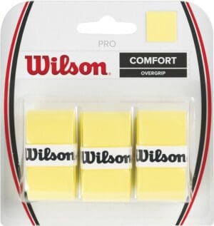 Wilson Tennis / Padel Overgrip 3 pack - geel