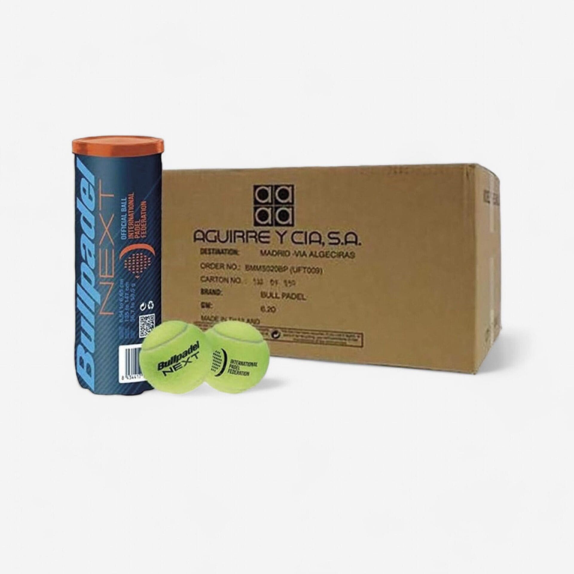 Gasgevulde padelballen Pro koker van 3 ballen HEAD